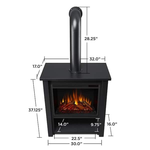 Real Flame Hollis 32″ Electric Fireplace - Image 6