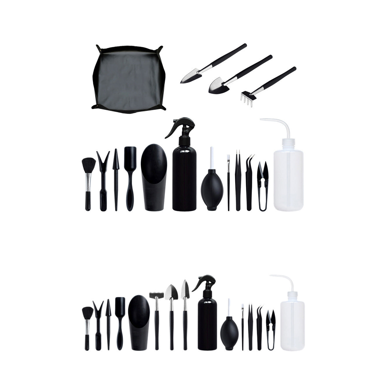 Mini Garden Tools Set for Succulents & Bonsai 16-Piece Kit - Image 3