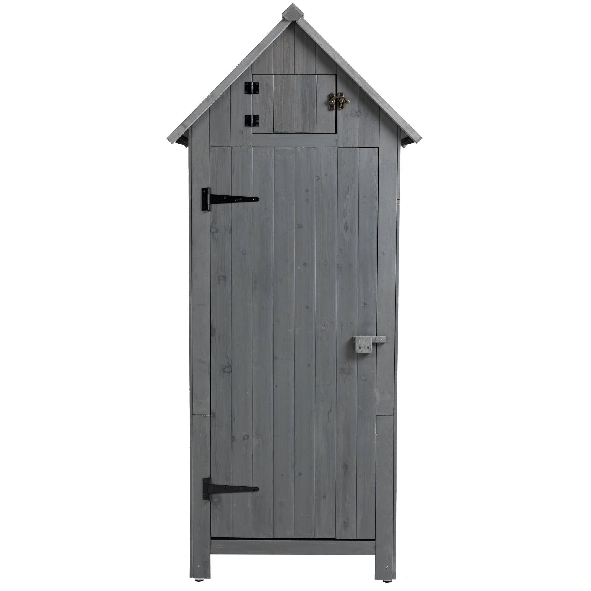 Outdoor Storage Cabinet Tool Shed Wooden Garden Shed - Image 6