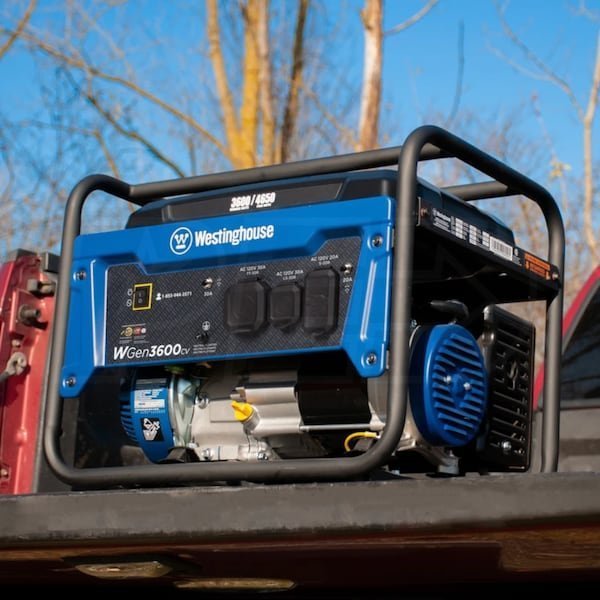 Westinghouse WGen3600cv – 3600 Watt Portable Generator w/ RV Outlet & CO Sensor (49-State) - Image 2