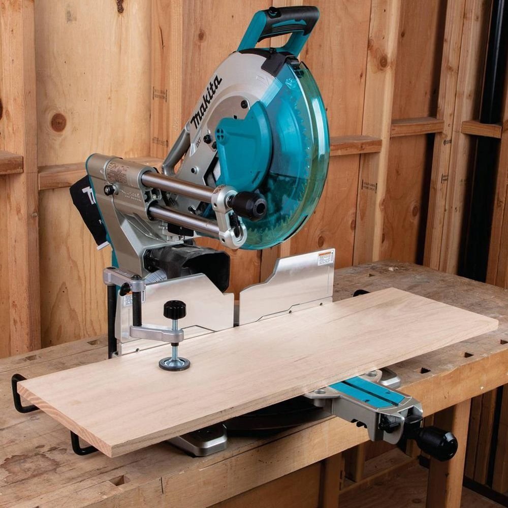 Makita LS1219L 12″ Dual-Bevel Sliding Compound Miter Saw with Laser - Image 2