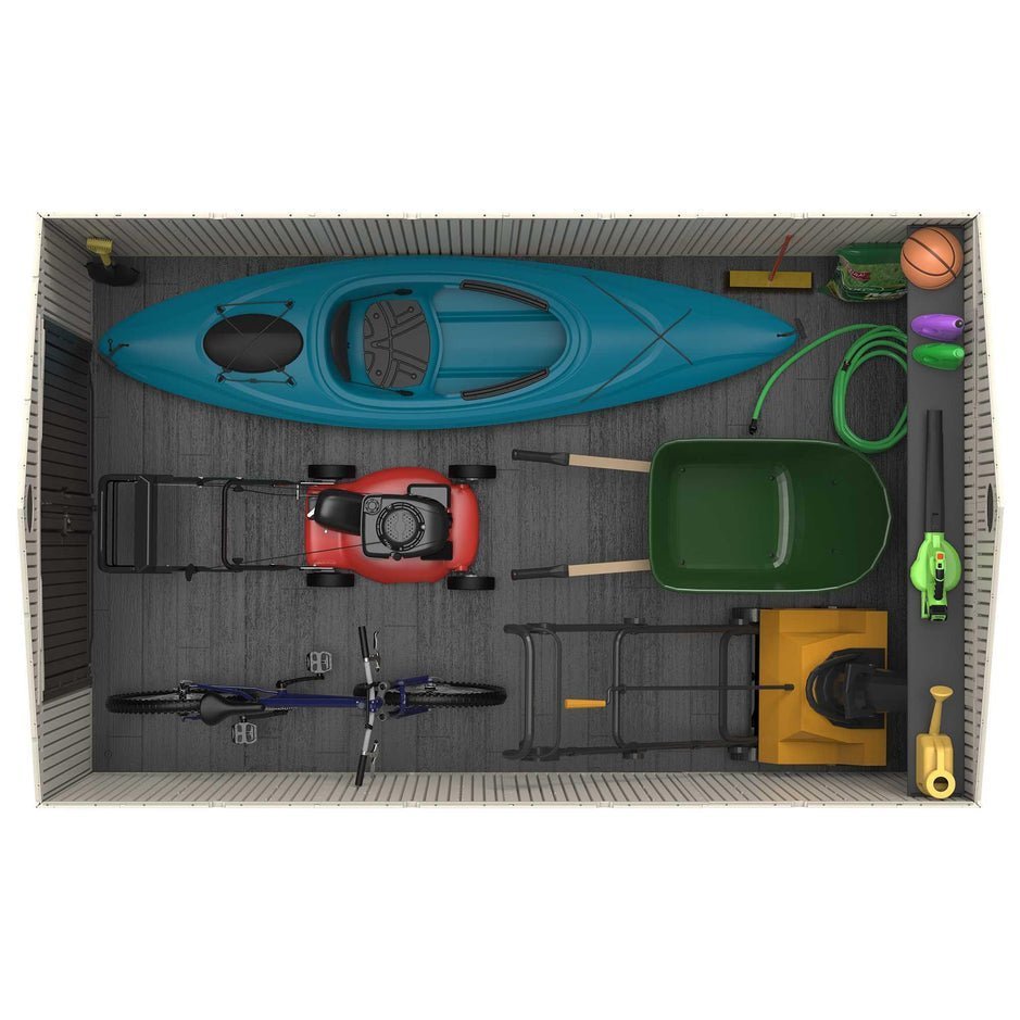 Lifetime 8 Ft. X 12.5 Ft. Outdoor Storage Shed – 60305 - Image 5