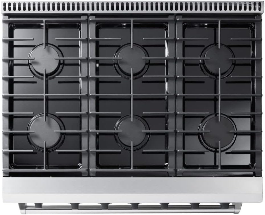 Thor Kitchen 36-Inch Gas Range LRG3601U - Image 3