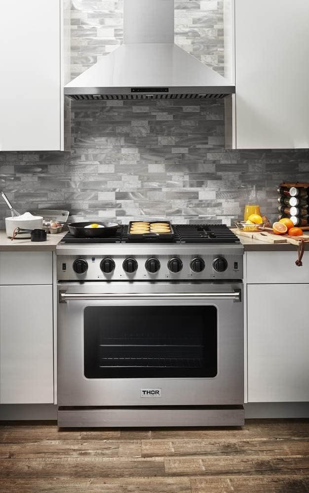 Thor Kitchen 36-Inch Gas Range LRG3601U - Image 8
