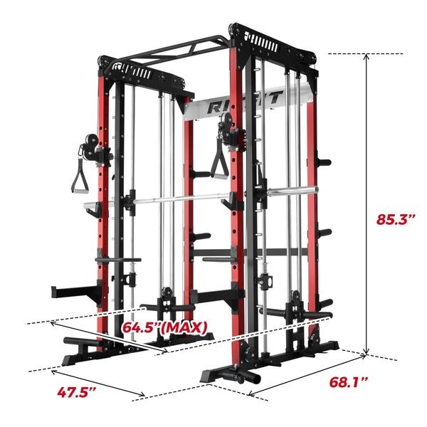 RitFit M1 Pro Smith Machine Home Gym Package - Image 6