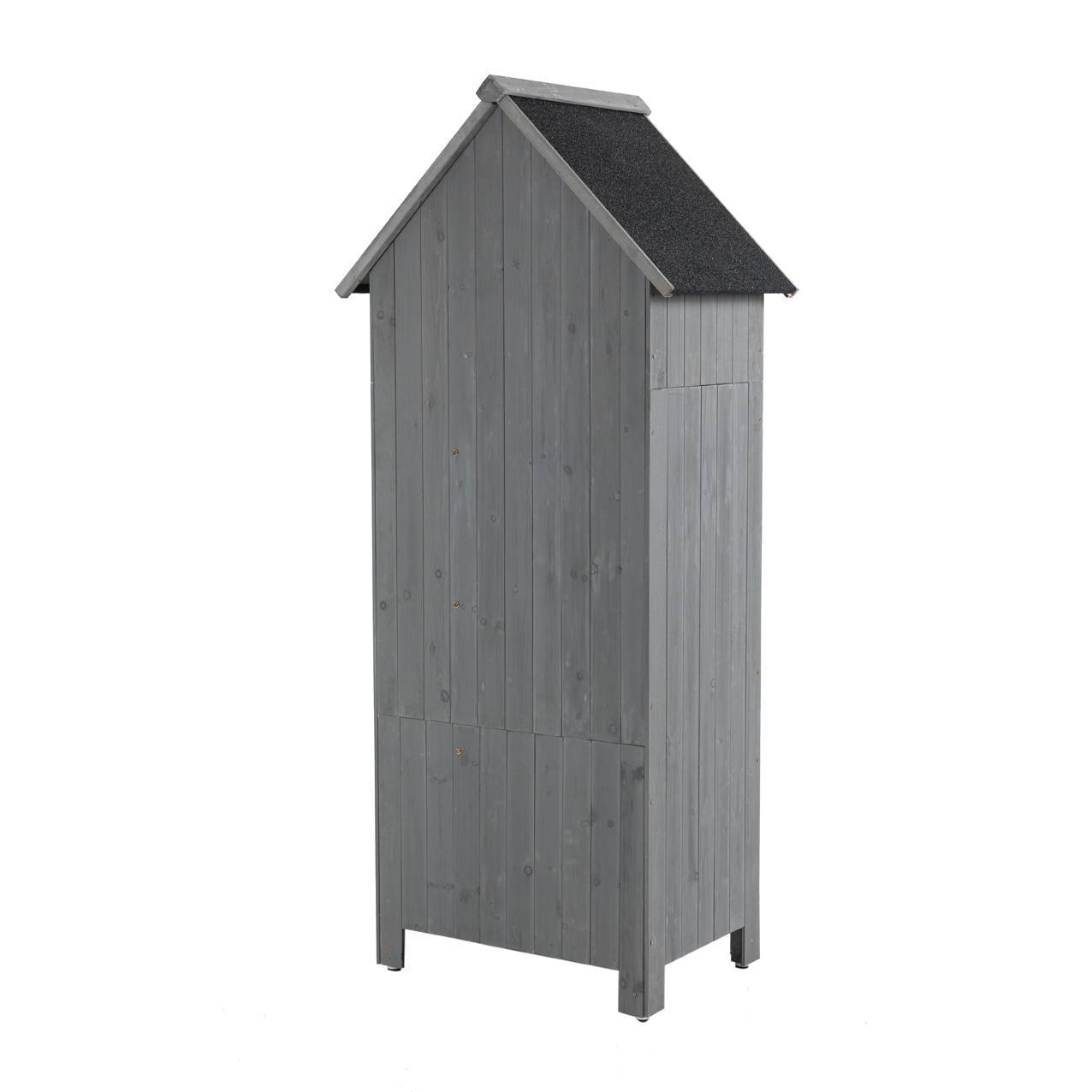 Outdoor Storage Cabinet Tool Shed Wooden Garden Shed - Image 3
