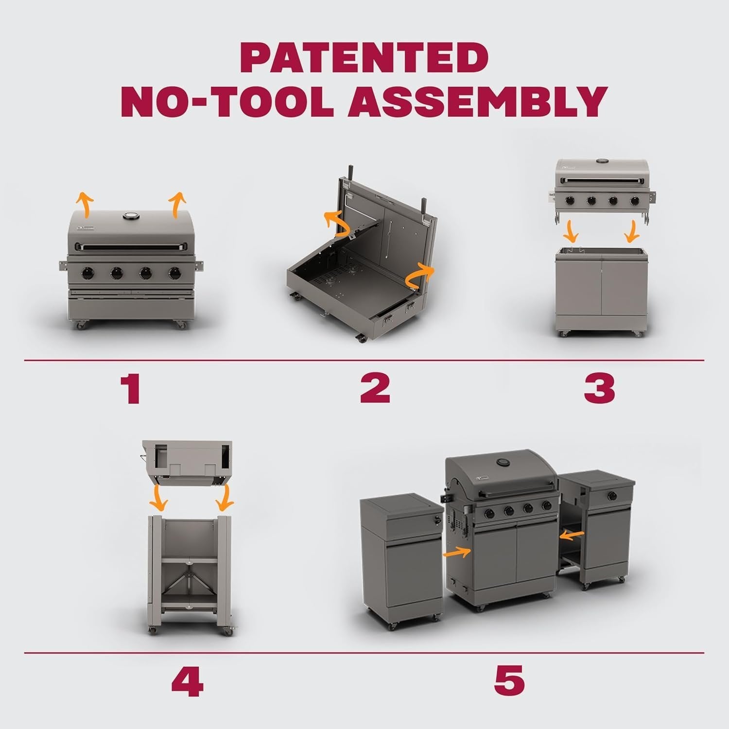 TYTUS Fresno Series 5 Burner Grill TDT-021 - Image 5