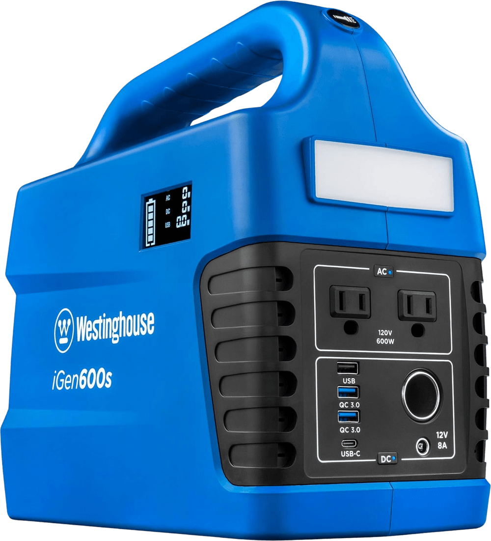 Westinghouse iGen600s Portable Power Station 600W 592Wh New
