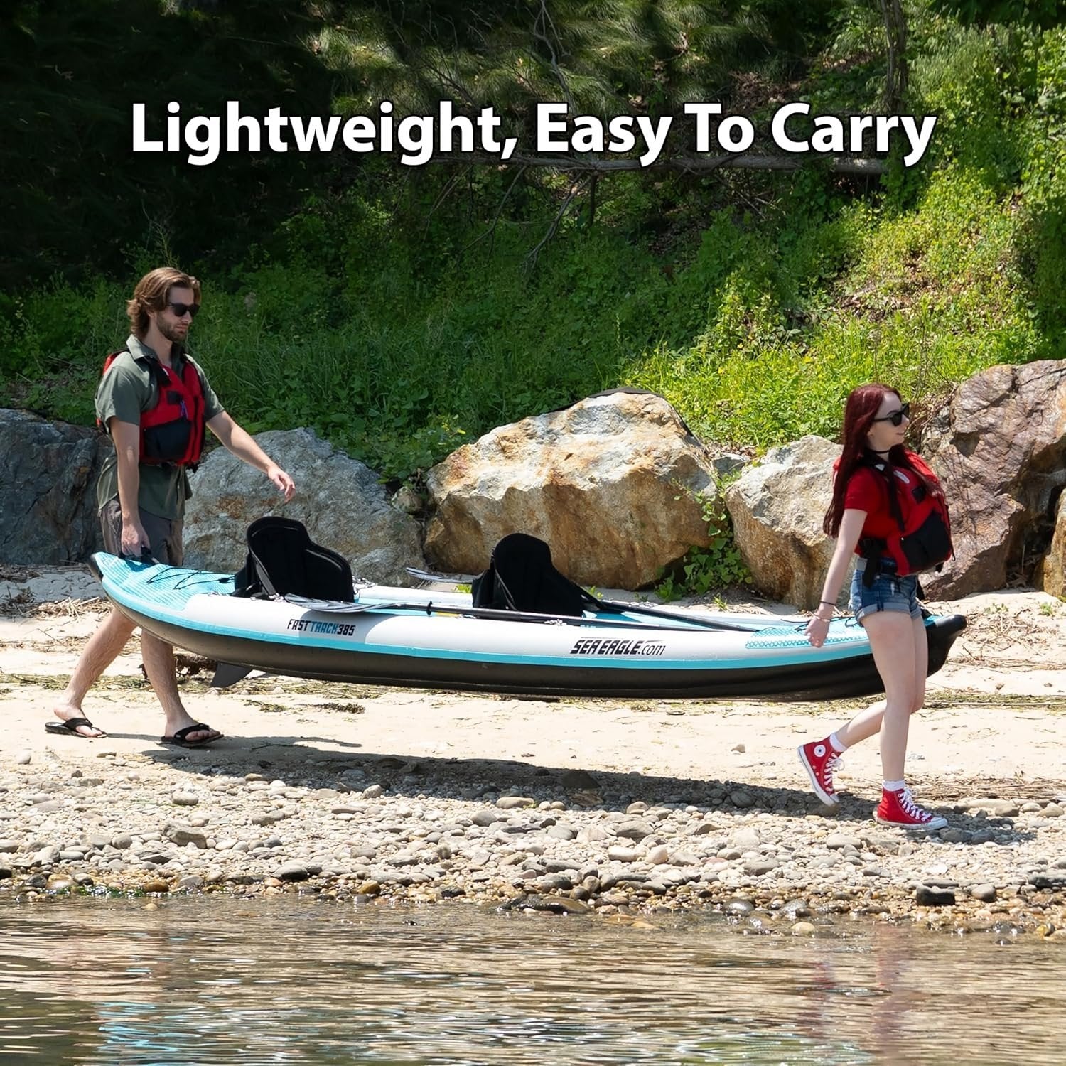 Sea Eagle 385ft FastTrack™ V-bottom Inflatable Kayak - Image 7