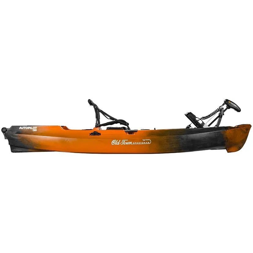 Old Town Sportsman AutoPilot 120 Motorized Kayak Steel - Image 3